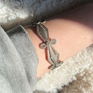 Silver Filigree Bracelet